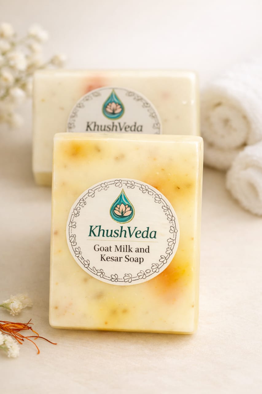 Goat Milk & Kesar Soap