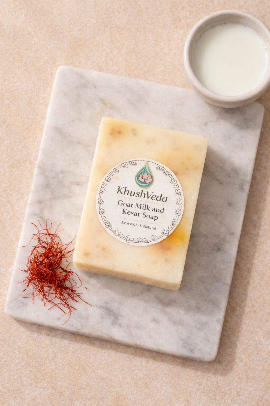 Goat Milk & Kesar Soap